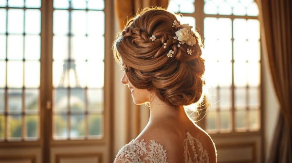 10 conseils pour réussir votre coiffure de mariage chez vous à Boulogne
